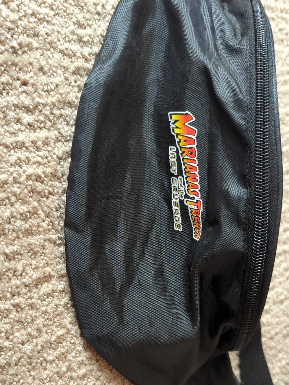 Marianas Trench Black Logo Waist Bag